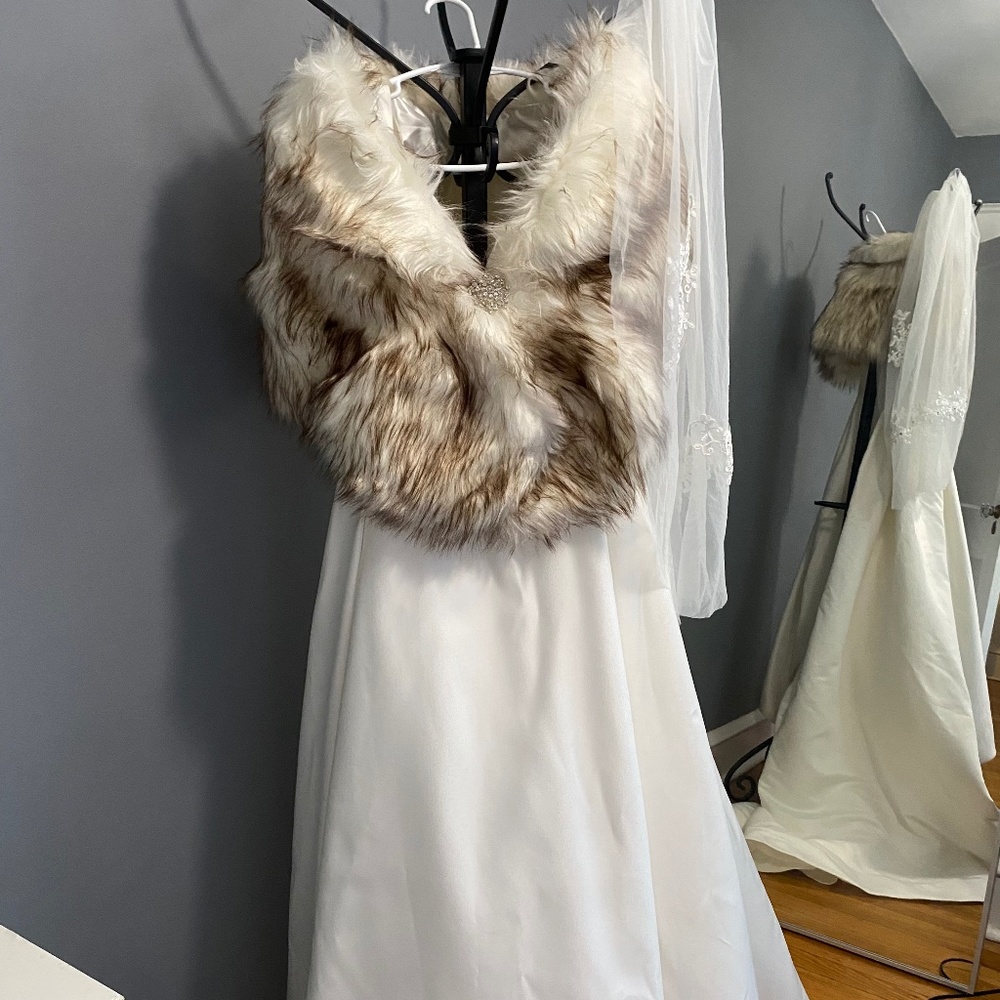 Wedding dress David’s Bridal